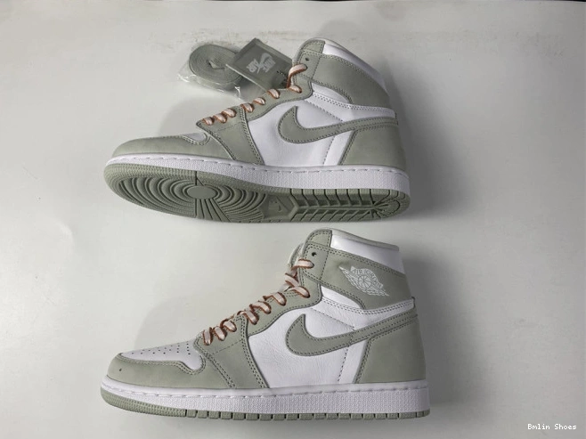 Bmlin Shoes OG Air Seafoam Jordan 1 High CD0461-002 0808